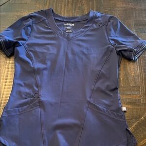 Urbane Women's Deep Blue Short Sleeve Top